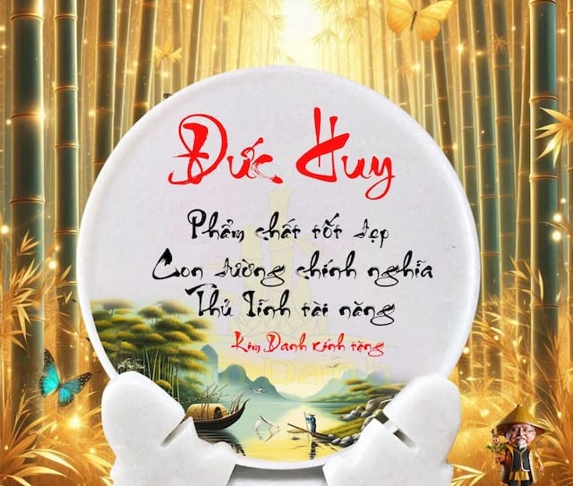 Ý nghĩa tên Đức Huy cho thấy một sự nghiệp vững chắc
