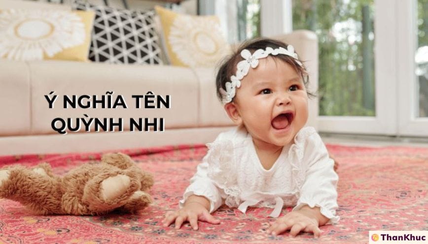 Ảnh bìa ý nghĩa tên Quỳnh Nhi