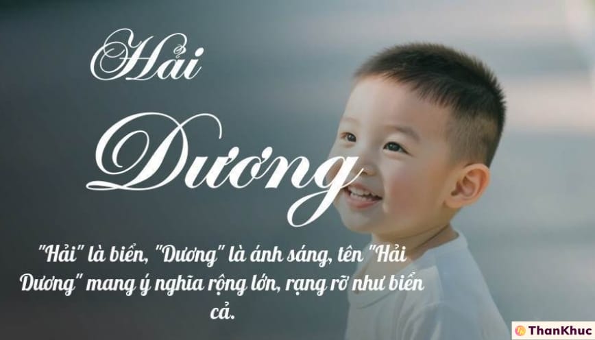 Ý nghĩa tên Hải Dương: Dự đoán tương lai sự nghiệp và tình yêu
