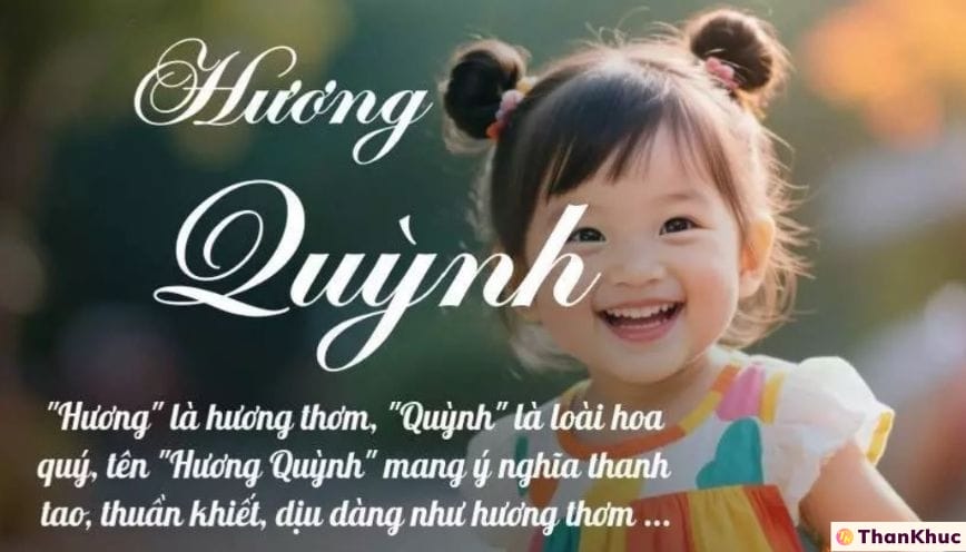 Ý nghĩa tên Hương Quỳnh - Dự đoán vận mệnh về tình yêu và sự nghiệp