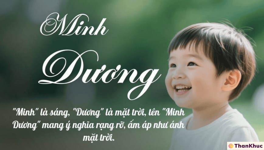 Ý nghĩa tên Minh Dương: Dự đoán tình yêu và sự nghiệp tương lai