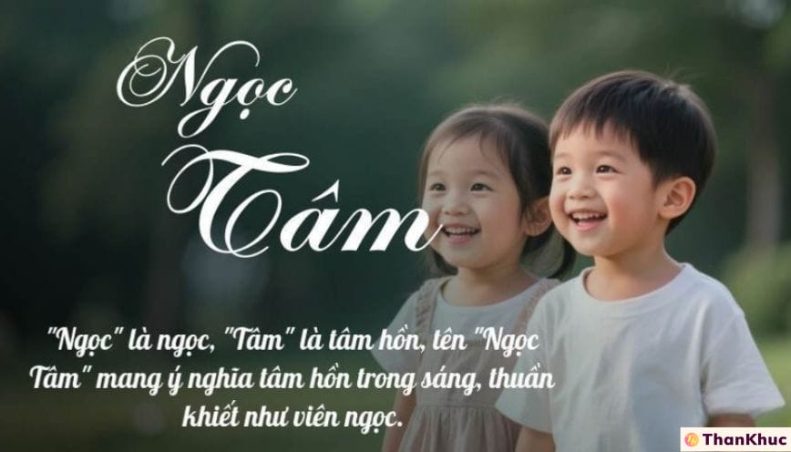 Ý nghĩa tên Ngọc Tâm - Dự đoán vận mệnh về tình yêu và sự nghiệp