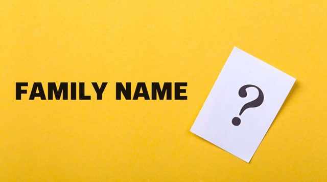 Family name là gì? Cách hiểu đúng và sử dụng chuẩn trong tiếng Anh