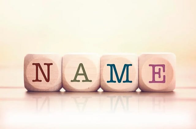 Ghi nhớ cách sử dụng name trong từng ngữ cảnh nhé